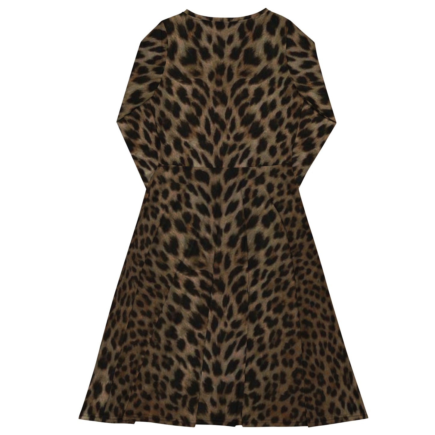 JAGUAR PRINT Midi Dress