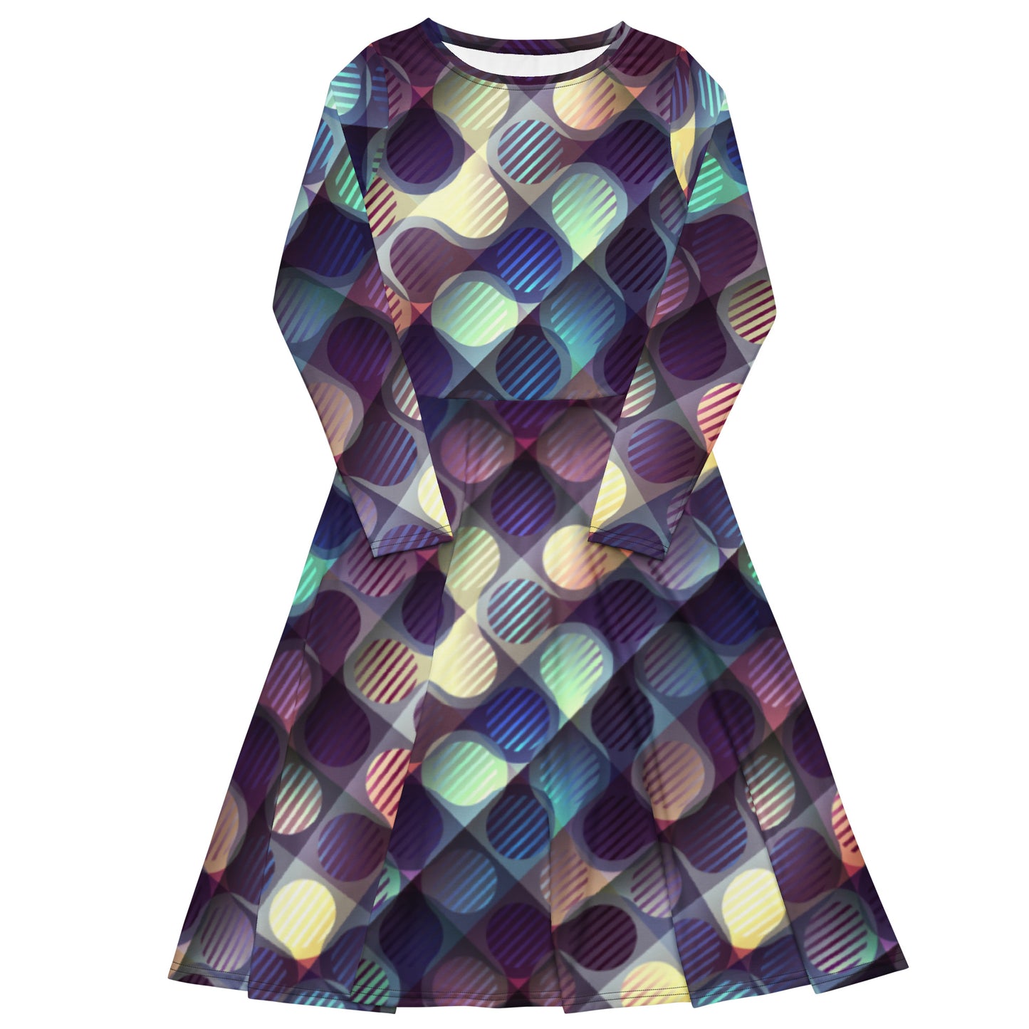 PURPLE REIGN Midi Dress
