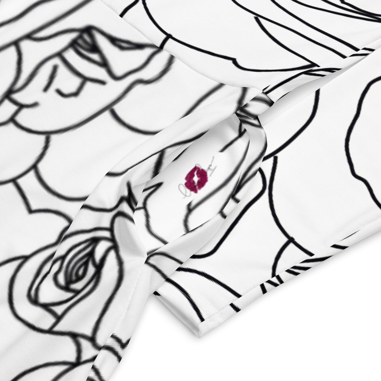 KISSED BY A ROSE Midi Dress