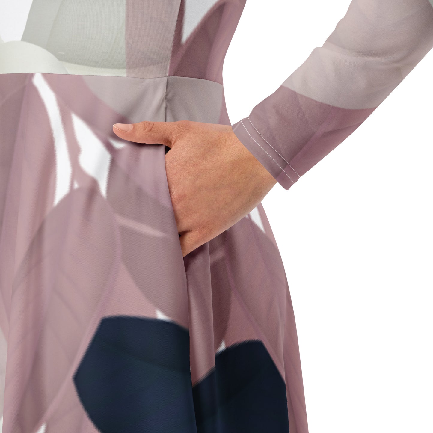AUTUMN BREEZE Midi Dress