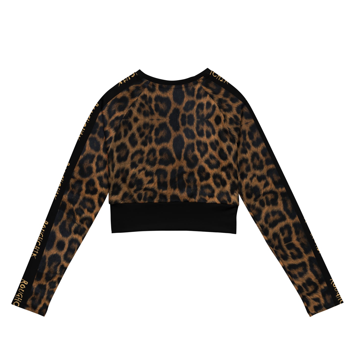 ROUGHCHIK Long Sleeve Cropped Rash Guard - JAGUAR