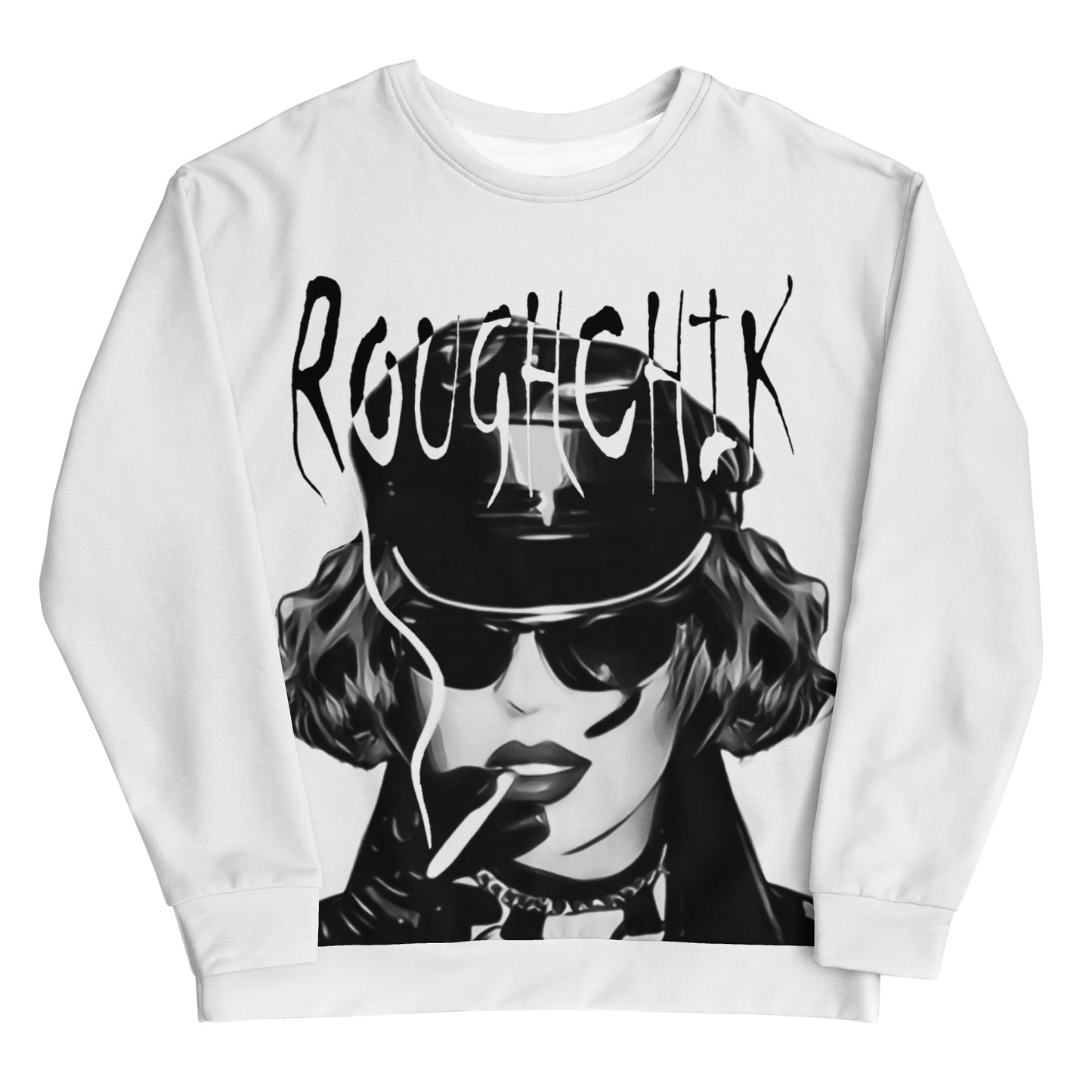 ROUGHCHIK LOGO Sweatshirt - WHITE