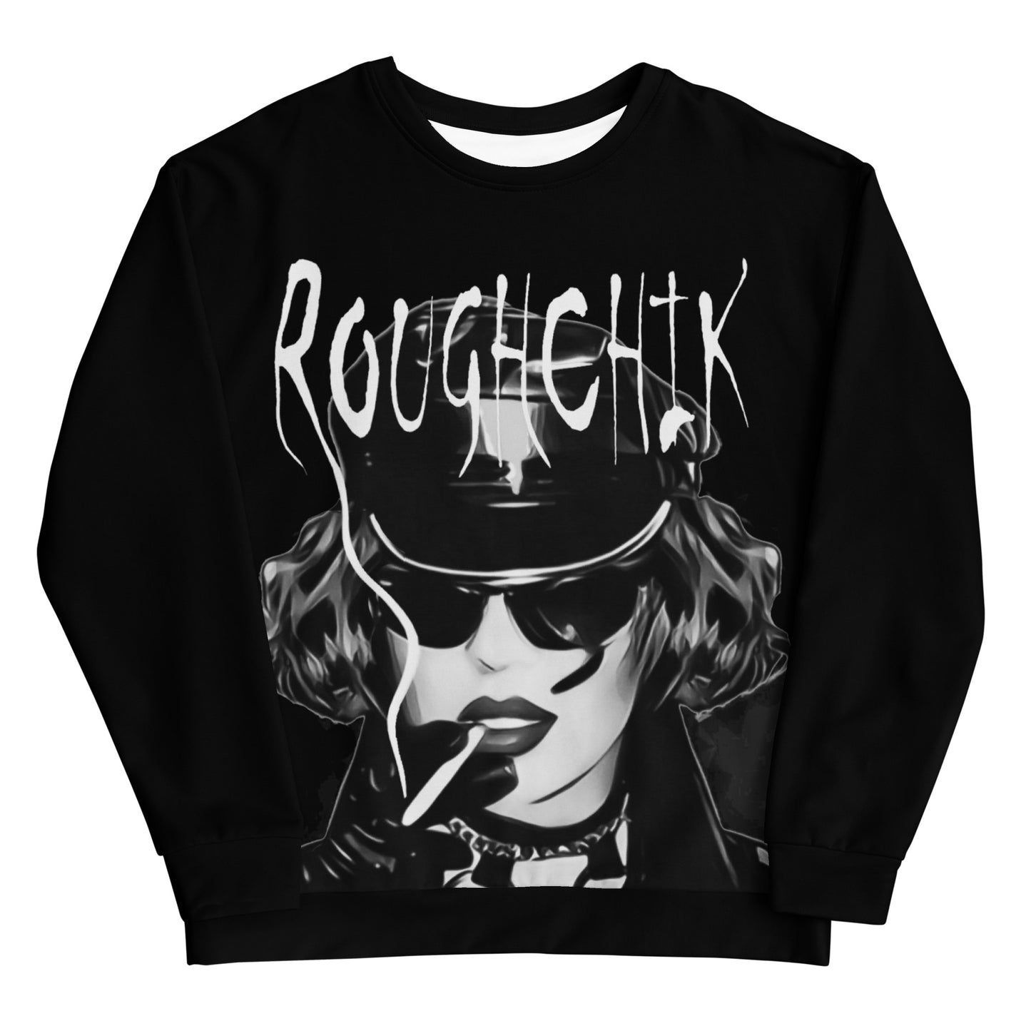 ROUGHCHIK LOGO Sweatshirt - BLACK