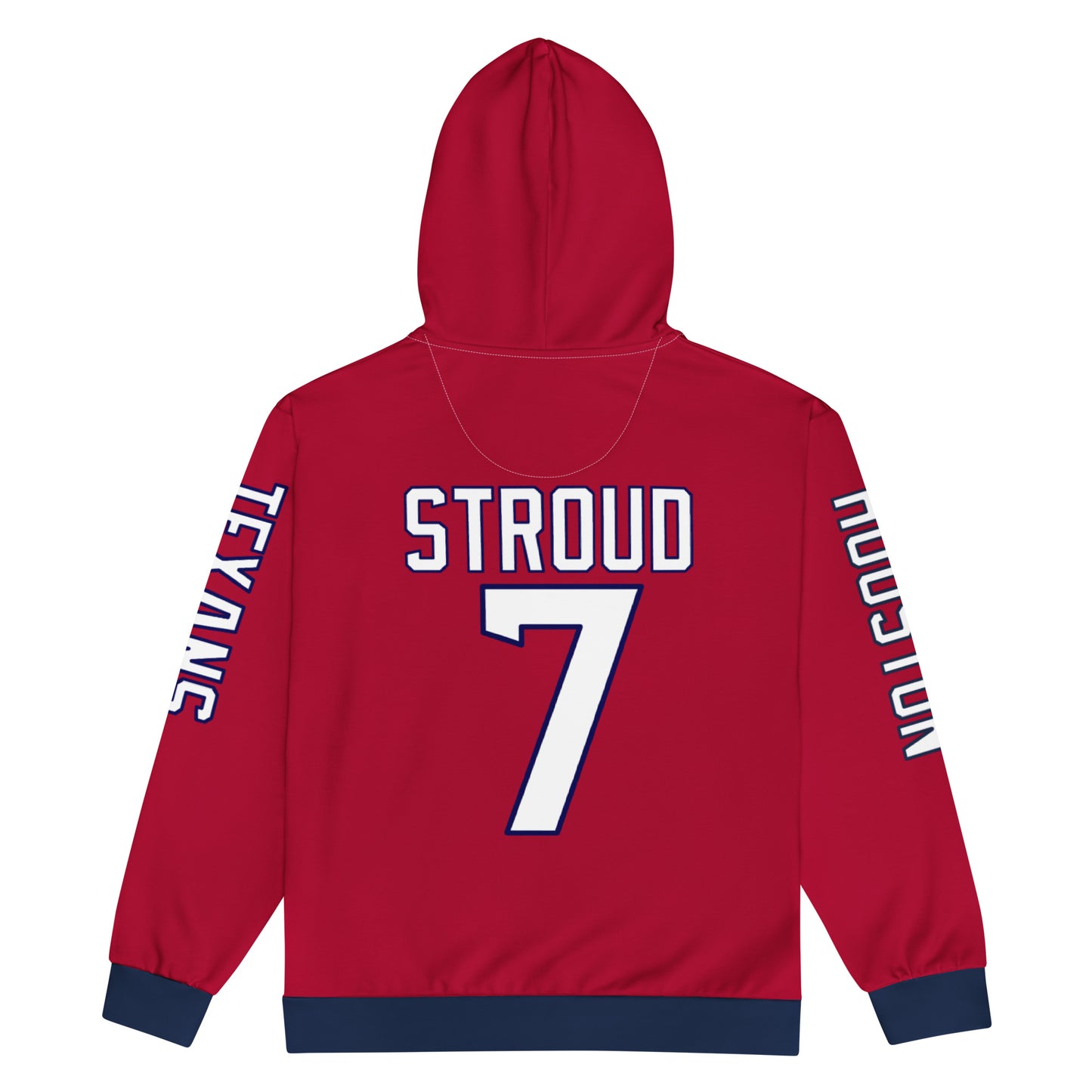 CJ Unisex zip hoodie - RED