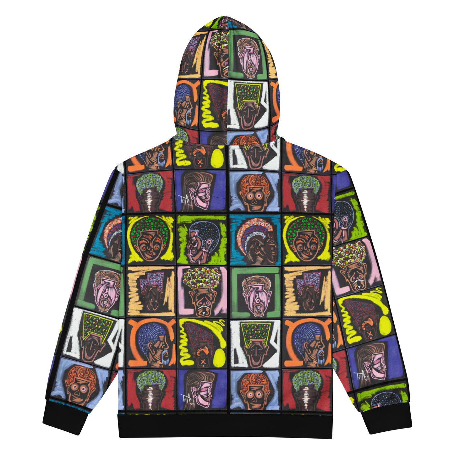 MASKED MARAUDERS zip hoodie - BLACK TRIM