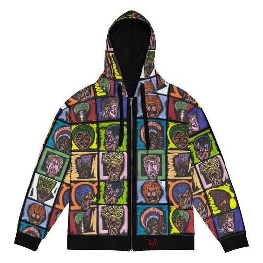 MASKED MARAUDERS zip hoodie - BLACK TRIM