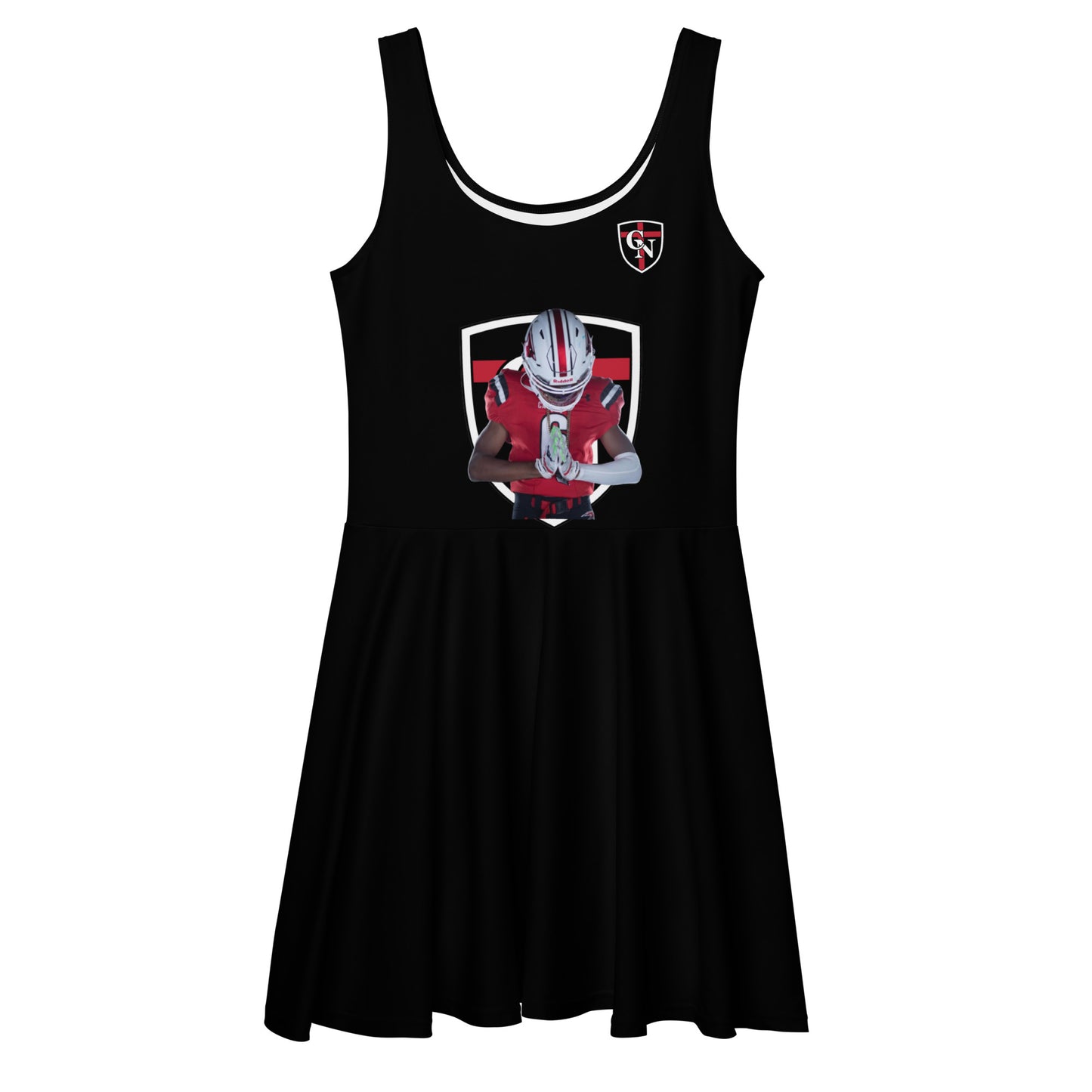 FREDDIE GILLENS Fitted Skater Dress