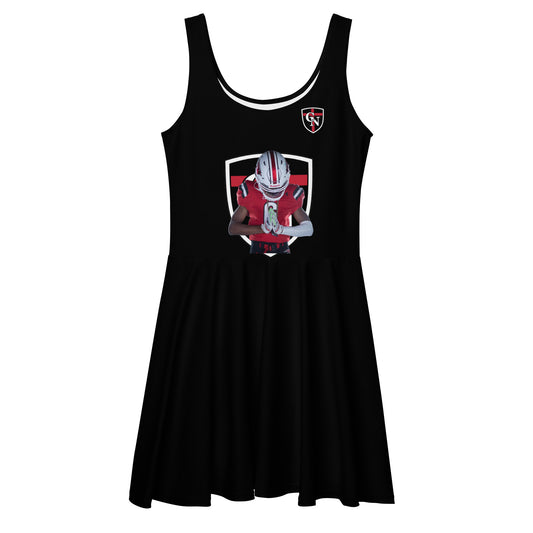 FREDDIE GILLENS Fitted Skater Dress