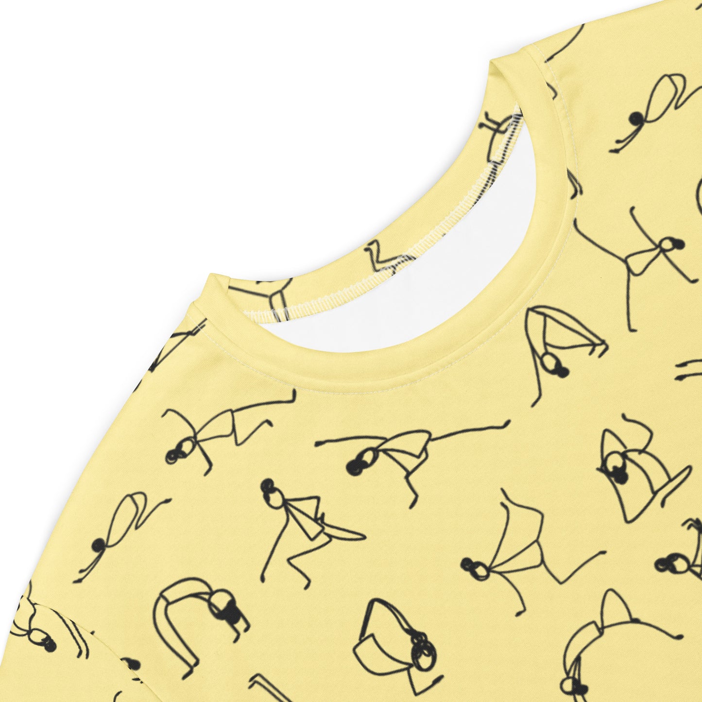 I YOGA T-shirt dress - BANANA