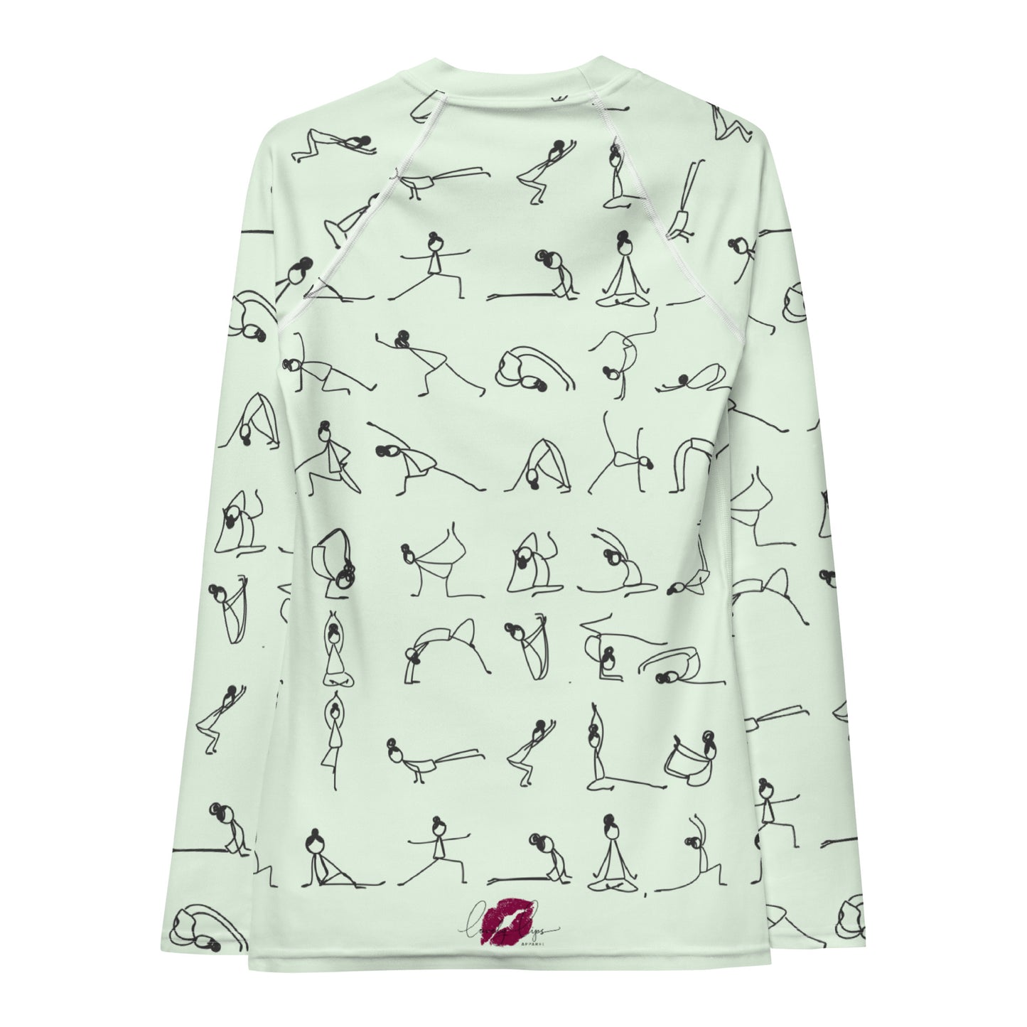 I YOGA Women's Rash Guard - HONEYDEW
