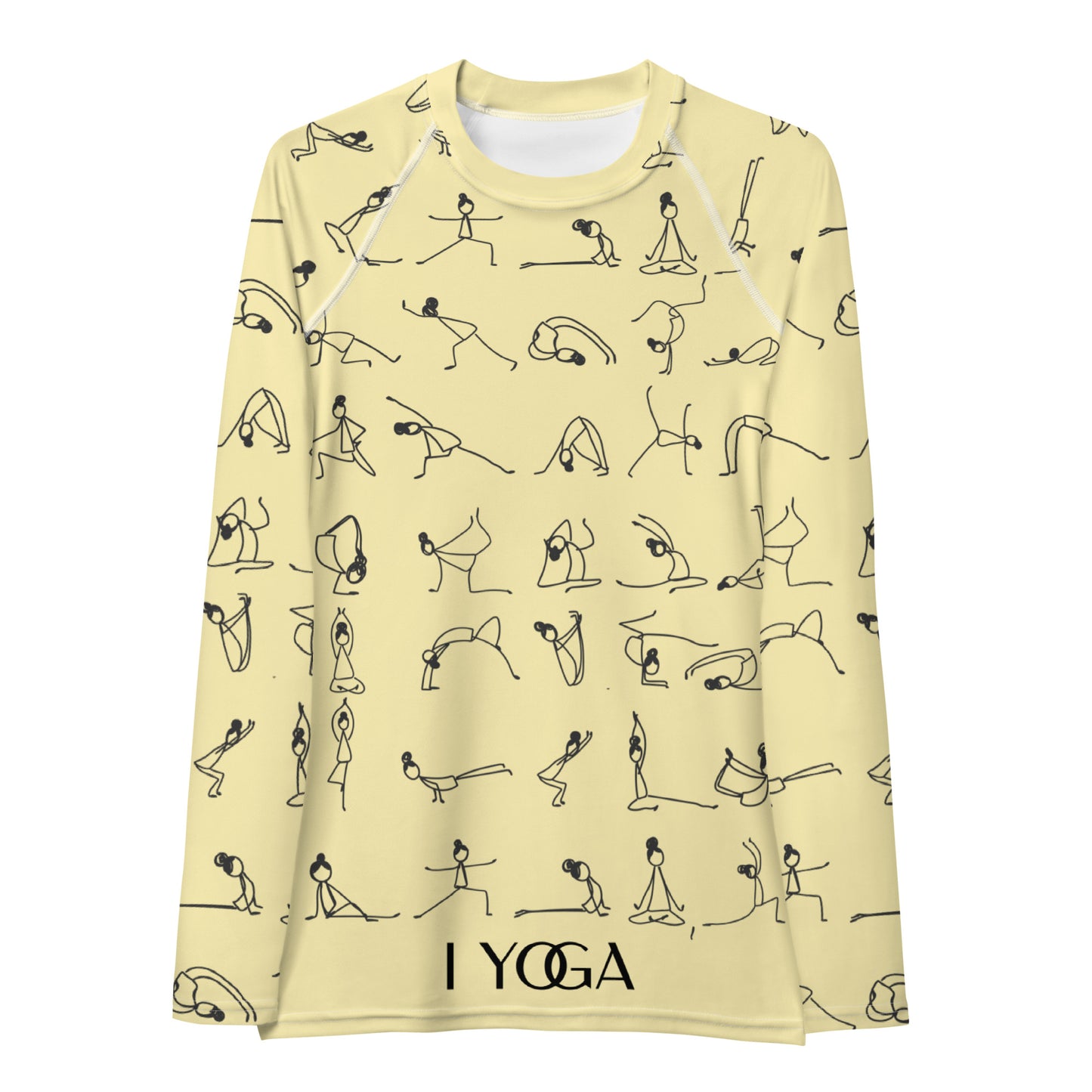 I YOGA Women's Rash Guard - BANANA