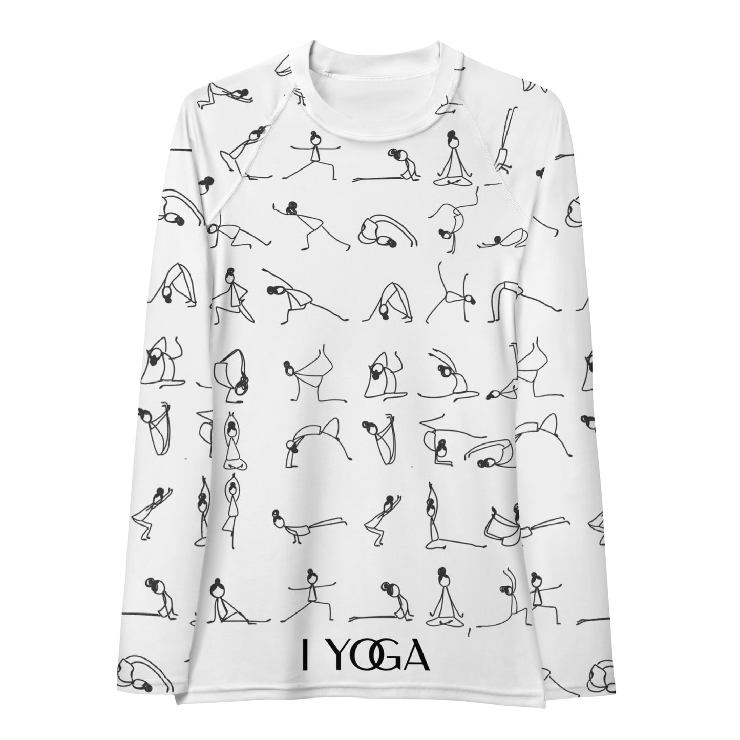 I YOGA Women's Rash Guard - BLANCO