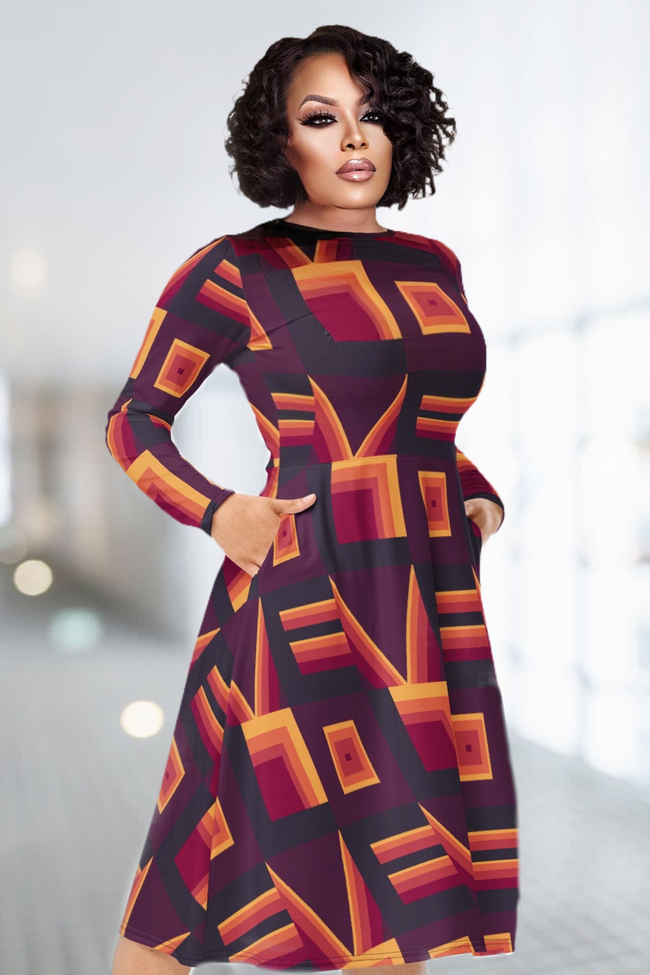 LOVE Midi Dress