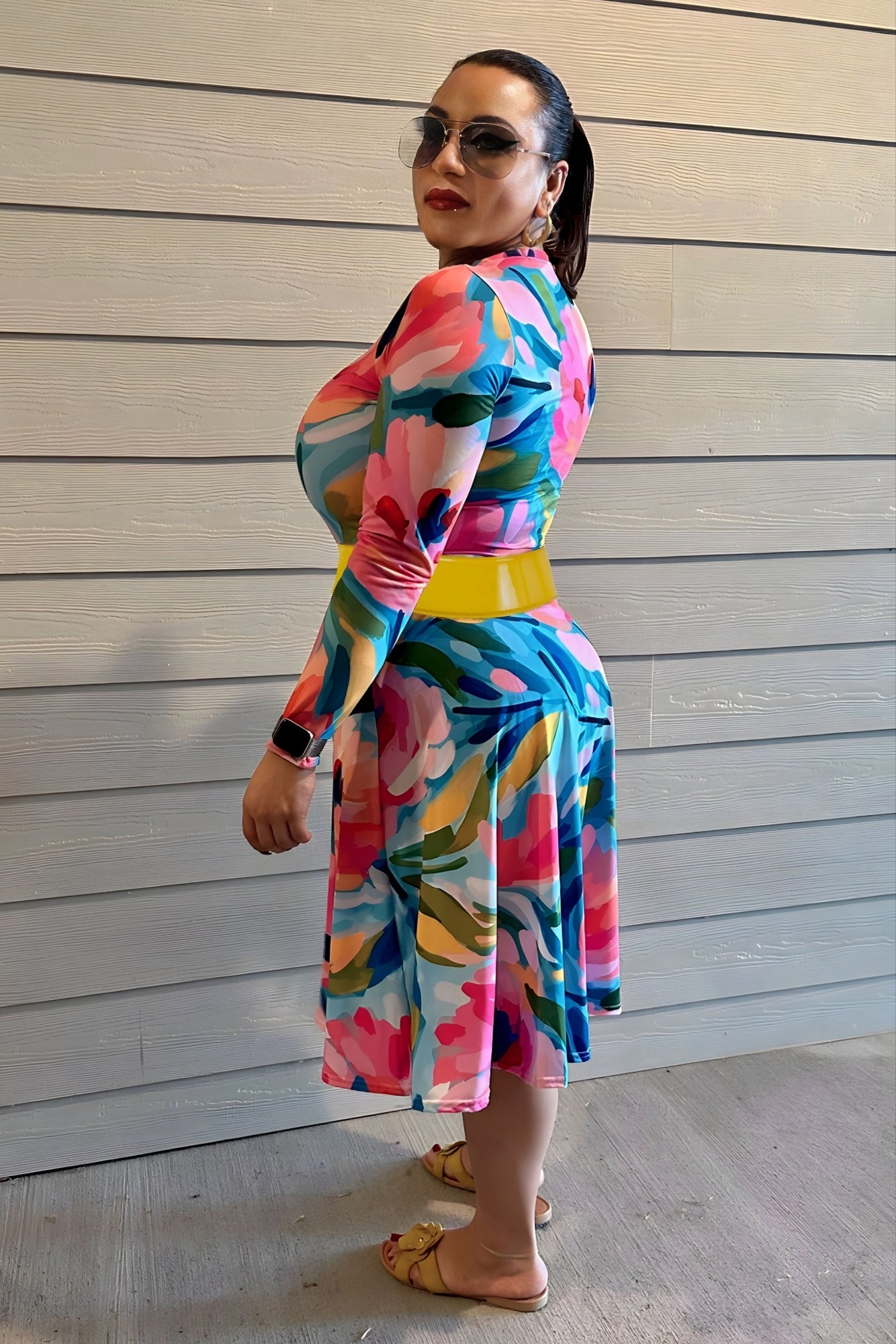 SPRING IS SPRANGIN Midi Dress