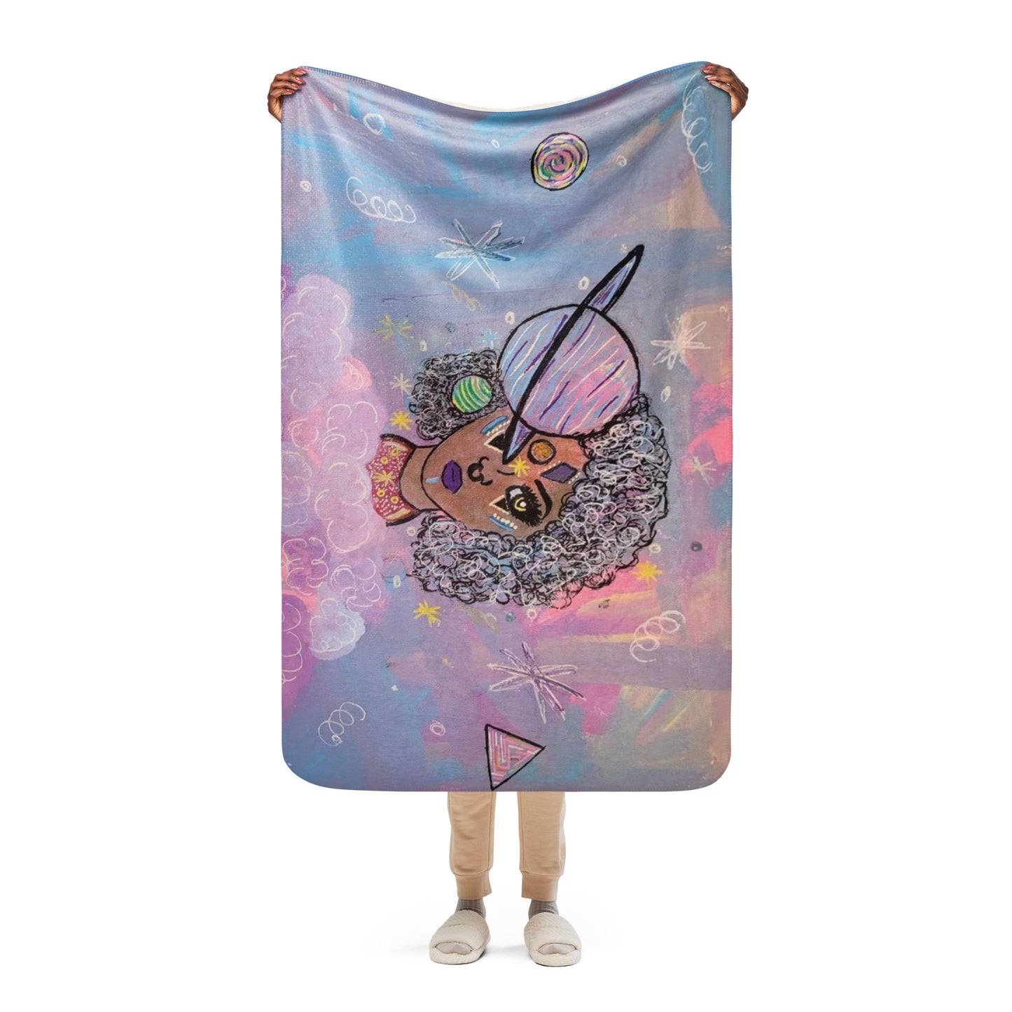 Design by Kamryn Sherpa blanket