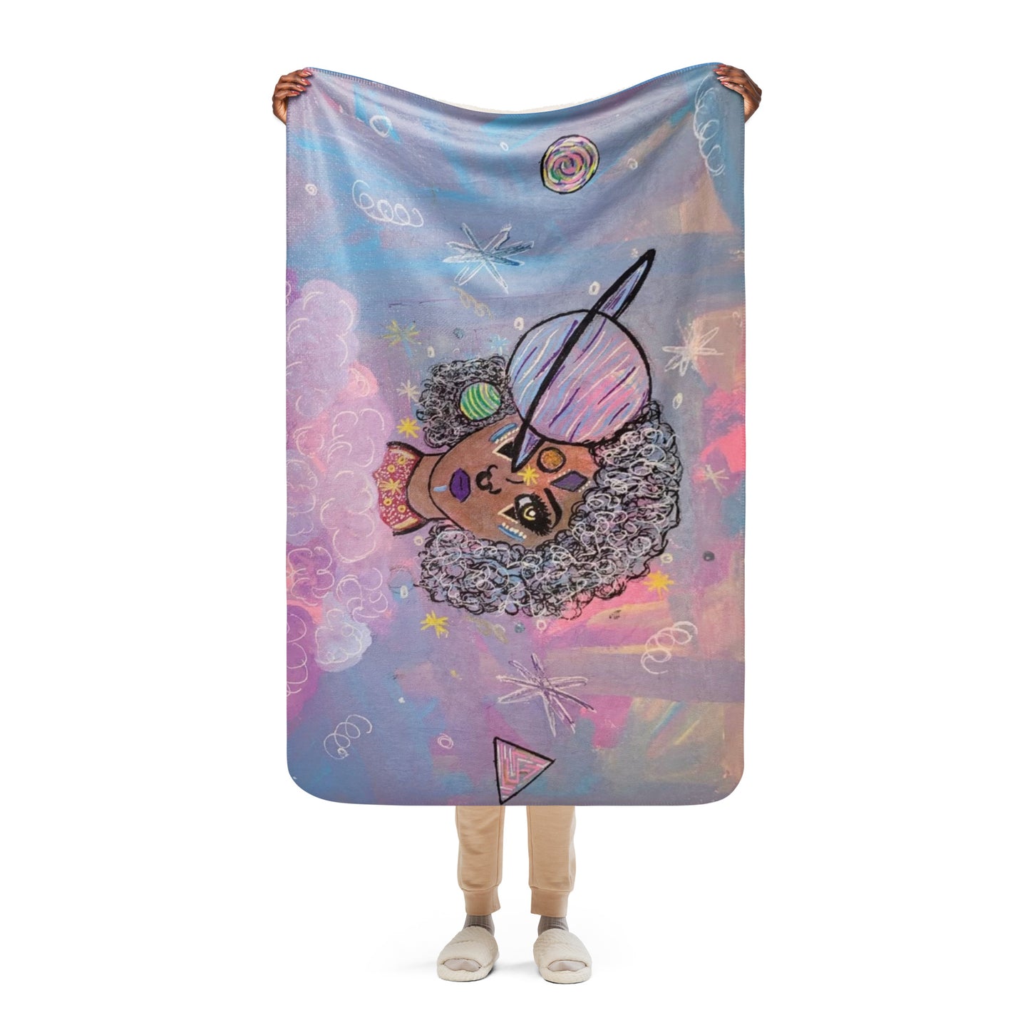 Design by Kamryn Sherpa blanket