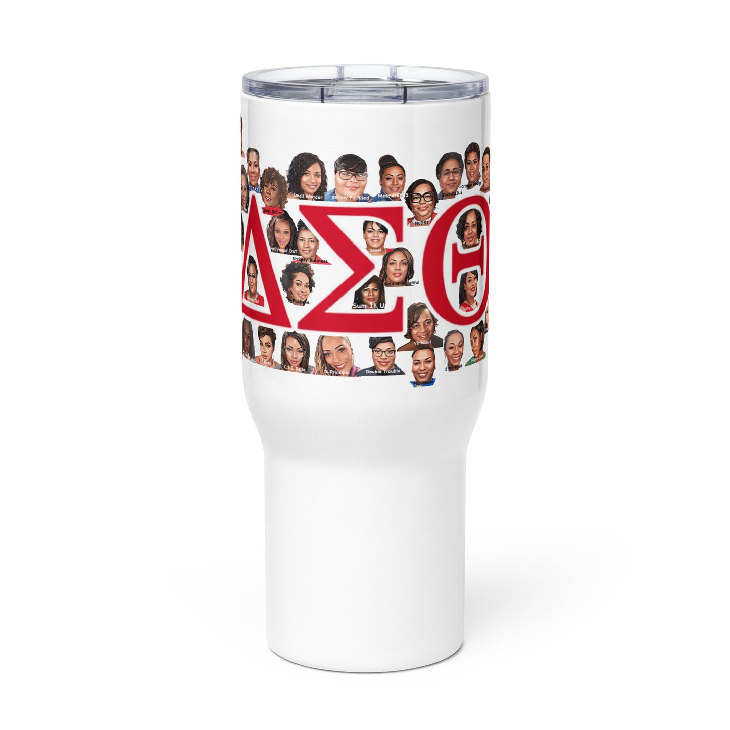 DST16 Travel mug with a handle