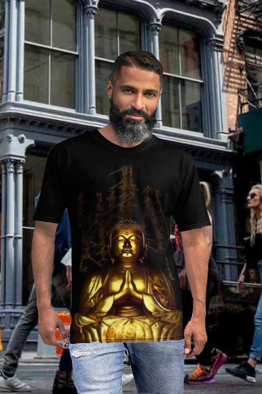 Nichiren Daishonin Men's T-shirt - GOLD