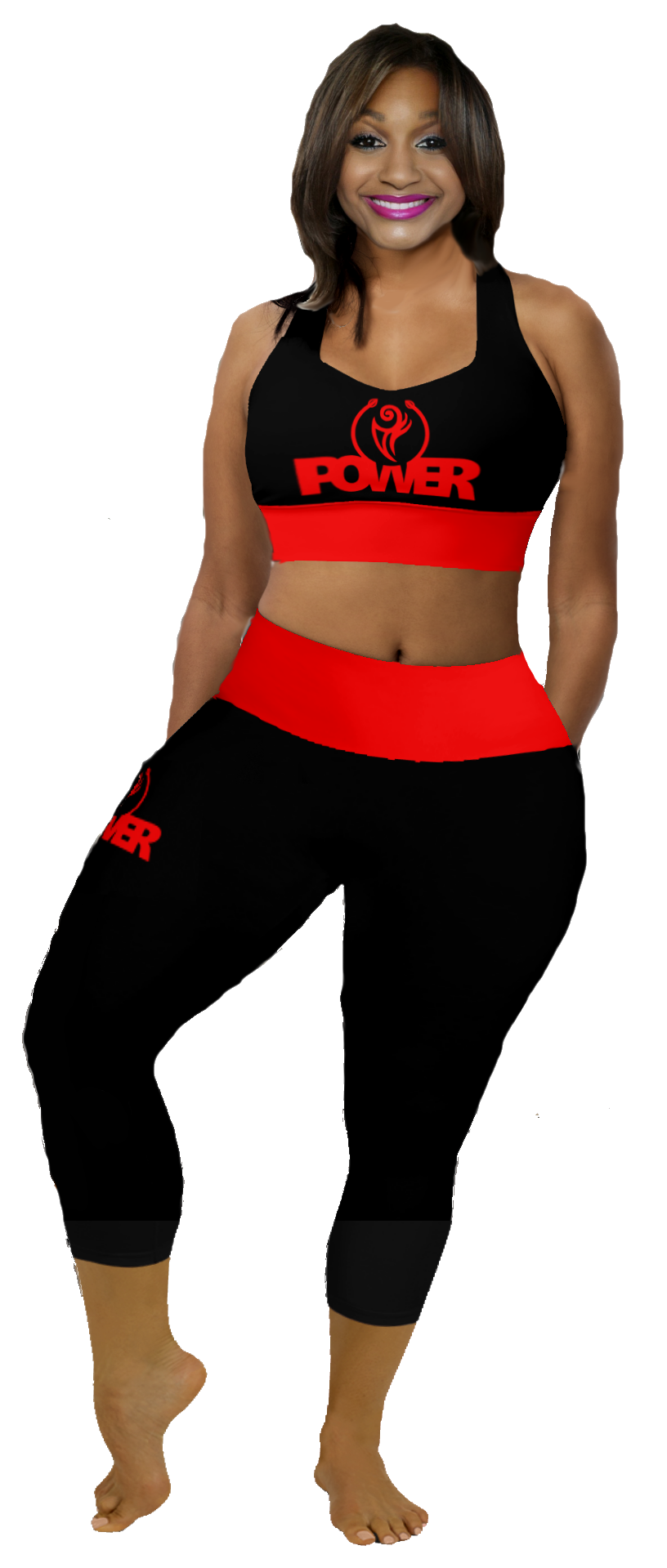 POWER Longline sports bra