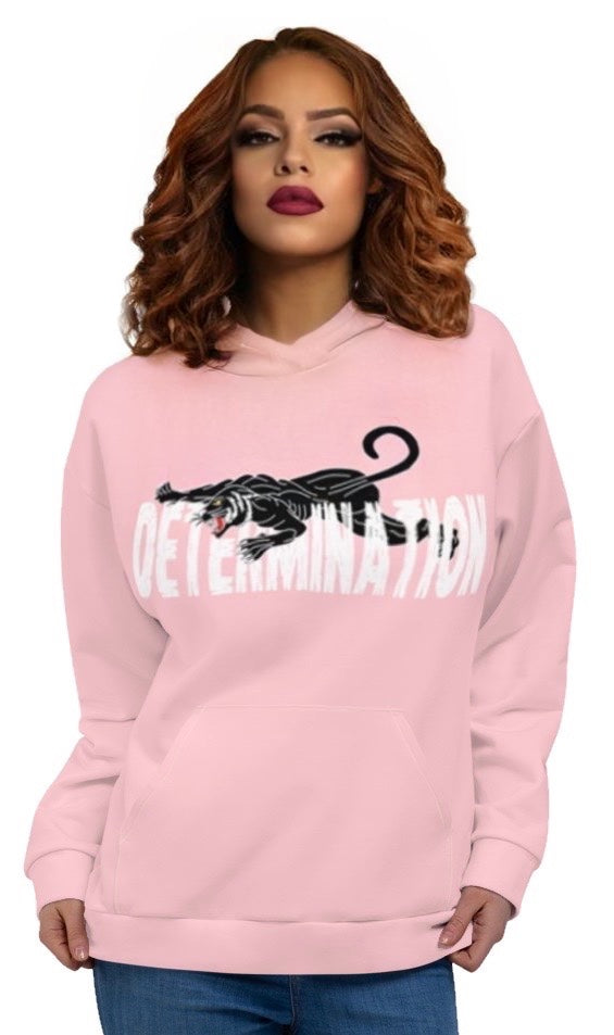 DETERMINATION Unisex Hoodie - PINK