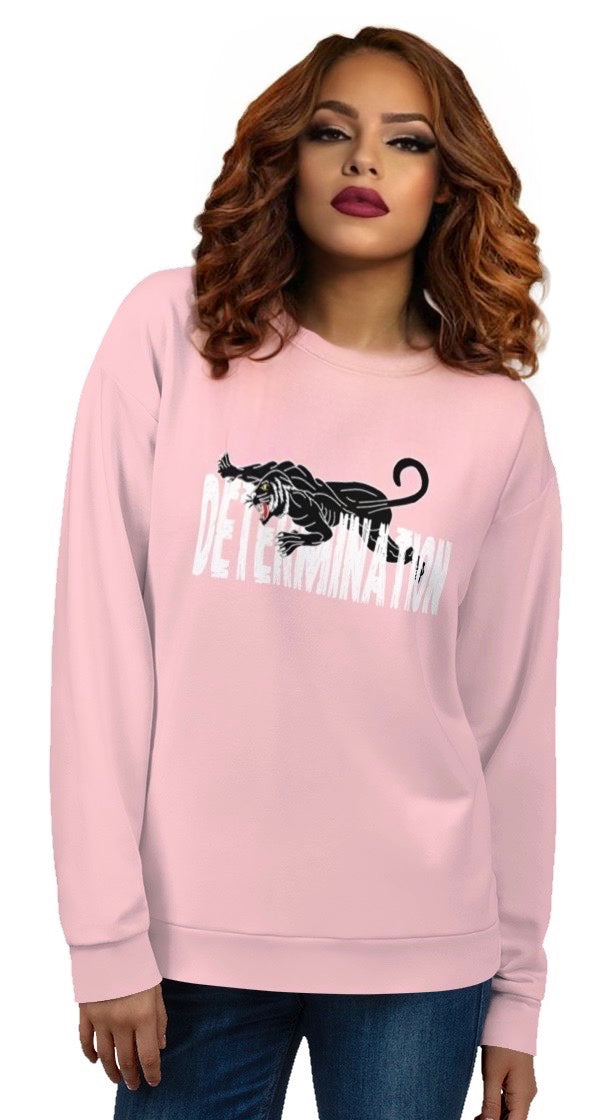 DETERMINATION Unisex Sweatshirt - PINK