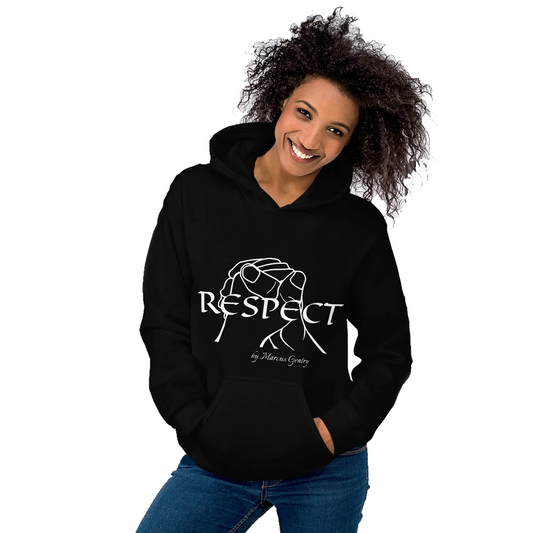 RESPECT Unisex Hoodie - Black