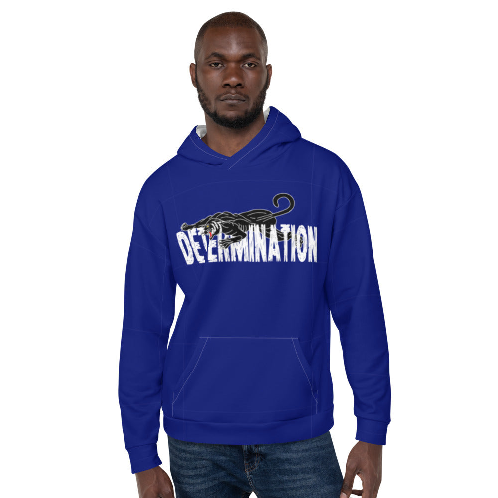 DETERMINATION Unisex Hoodie - ROYAL