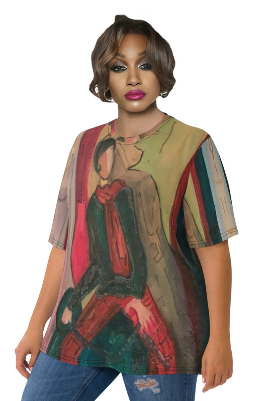 Seated Lady Women's T-shirt
