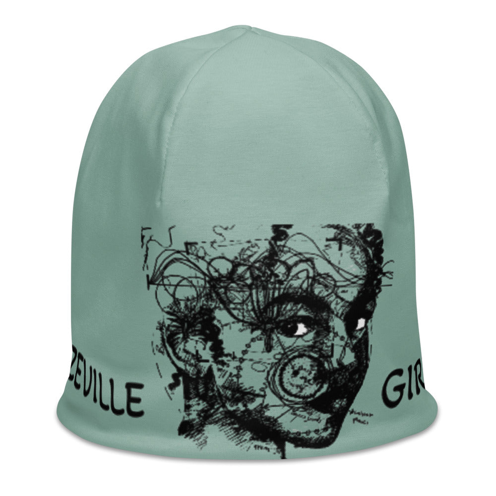 Bronzeville Girl Beanie - Mint
