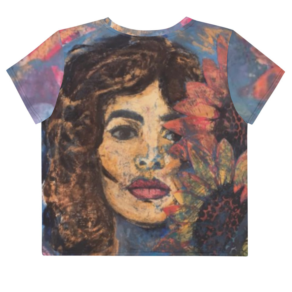 Asma Self Portrait Crop Tee