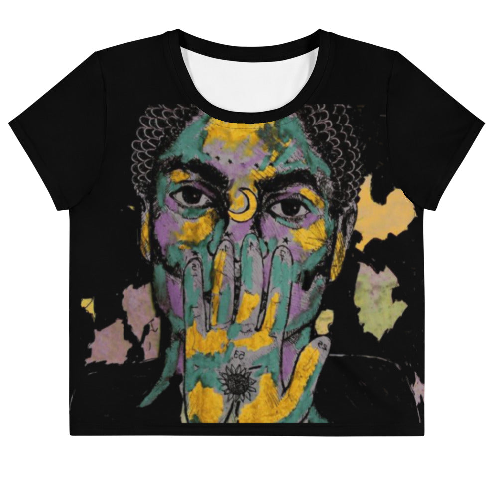 Spiritual Connection Crop Tee