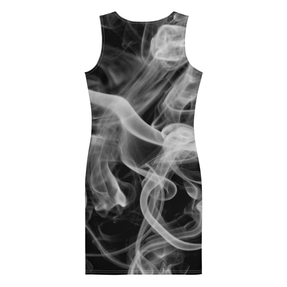 ALL SMOKE Bodycon Dress