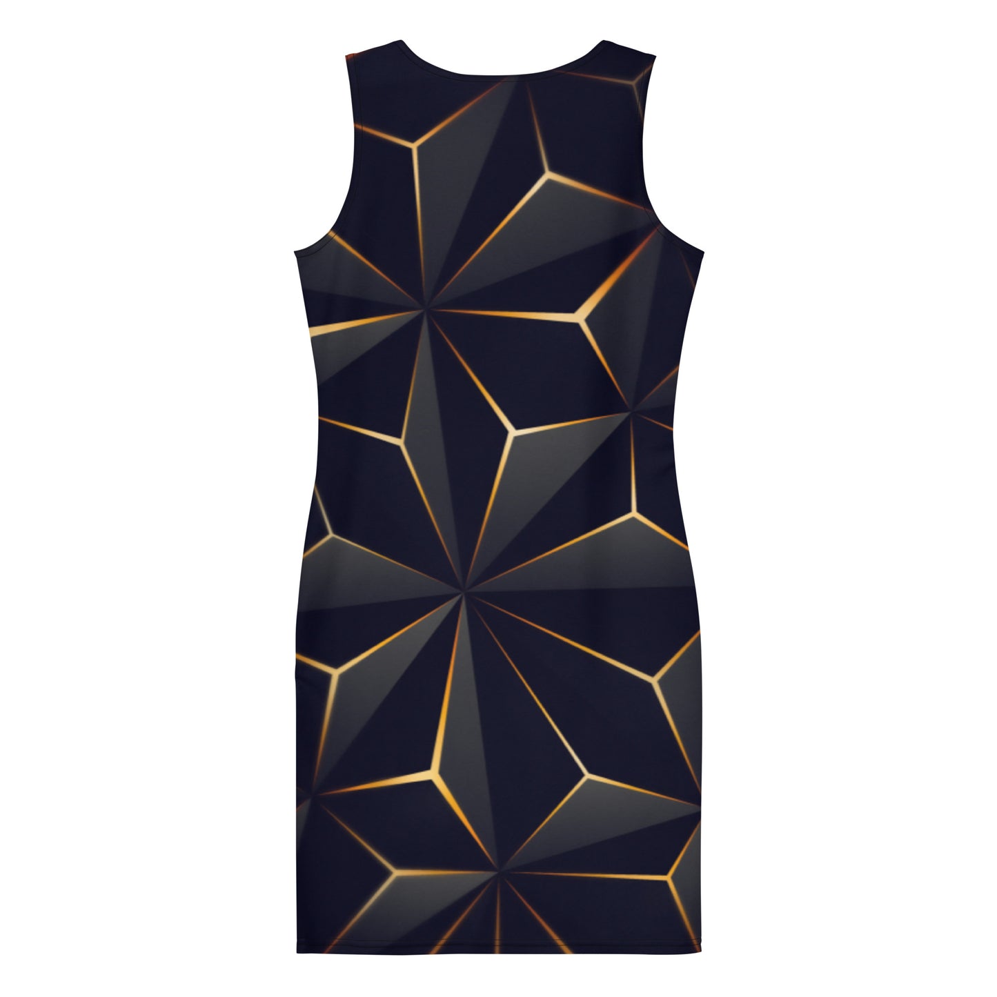 ABSTRACTED Fitted Dress
