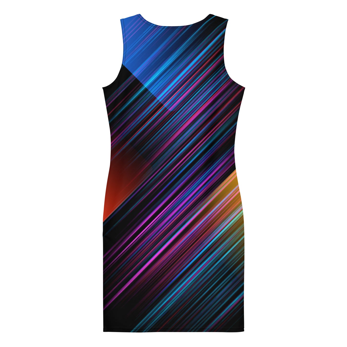 TECHNICOLOR ME Fitted Dress