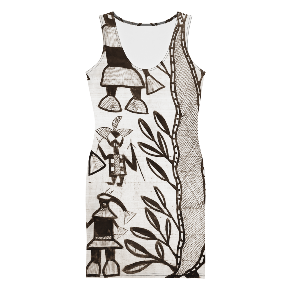 Stelle Mud Print Dress
