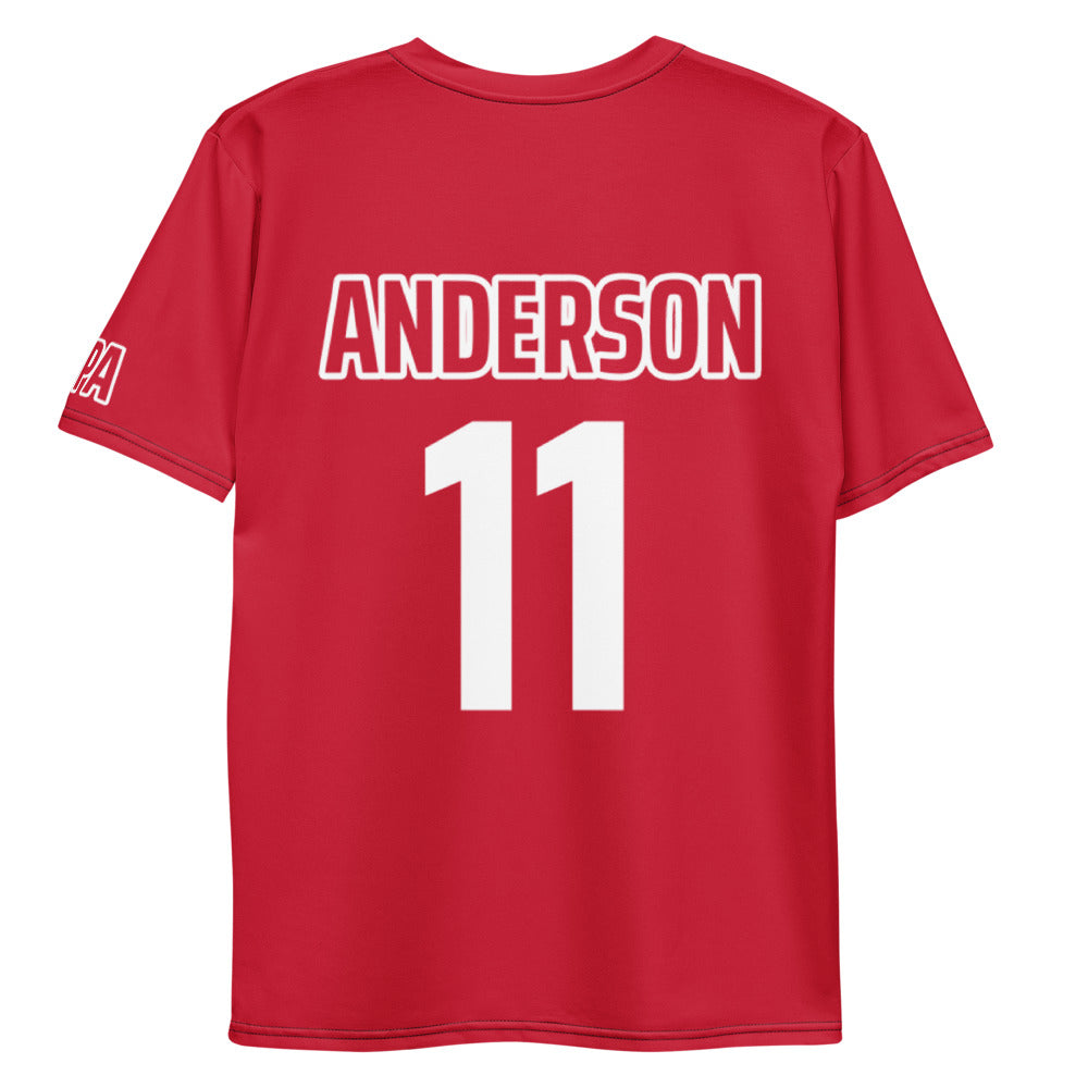 BIANCA Men's T-shirt - RED FOR PA