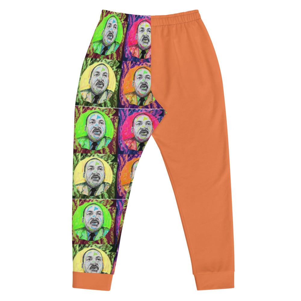 MLK Men's Joggers - Orange