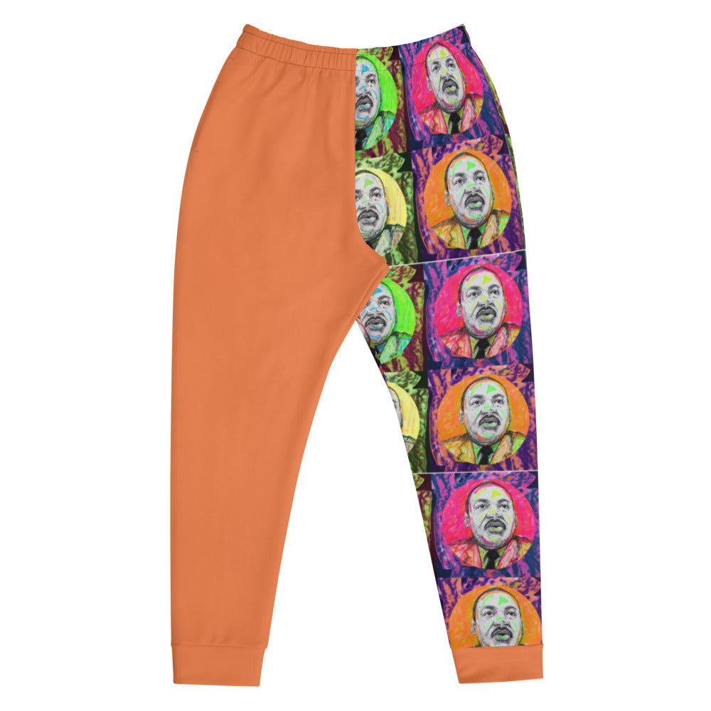 MLK Men's Joggers - Orange