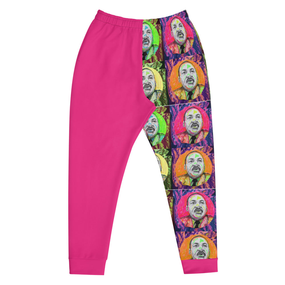 MLK Men's Joggers - Pink