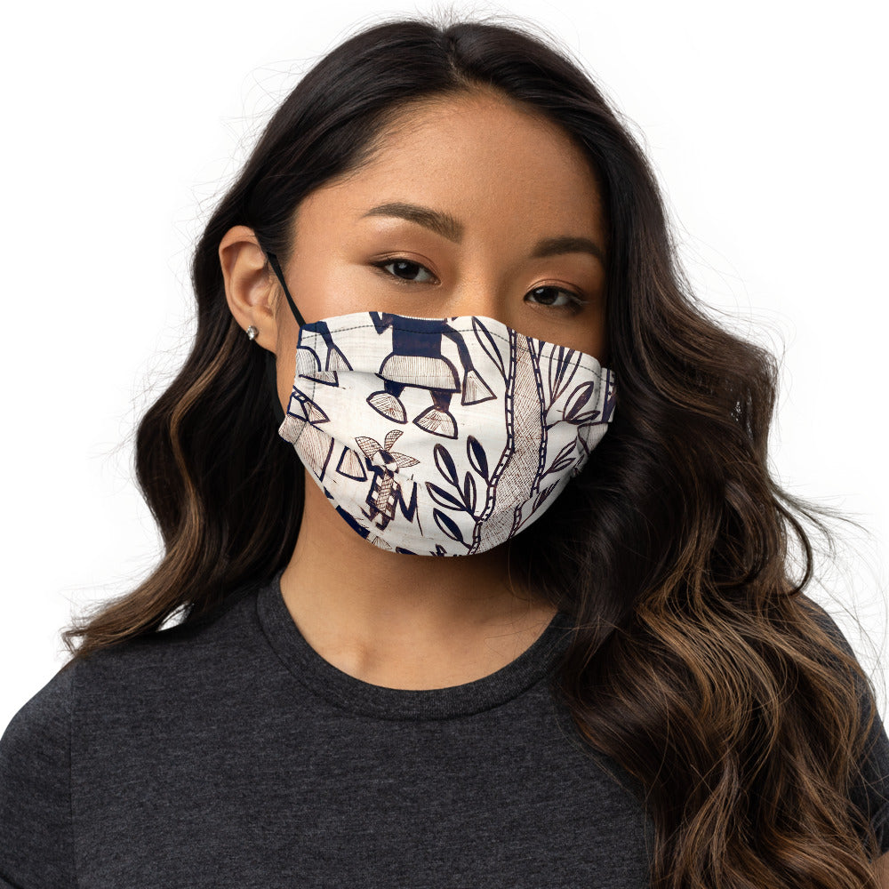 Stelle Mud Print Premium face mask