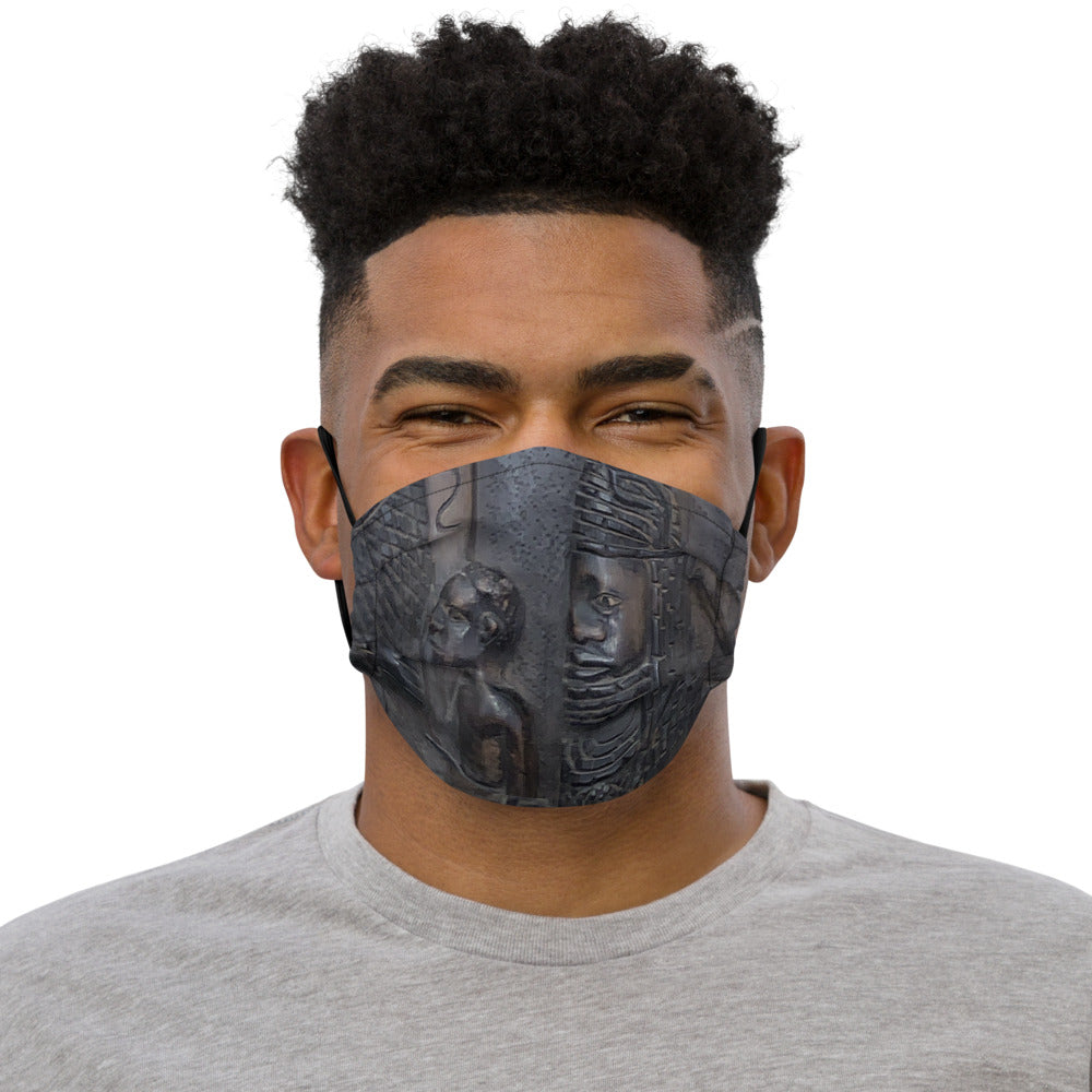 Stelle Wood Carving Premium face mask