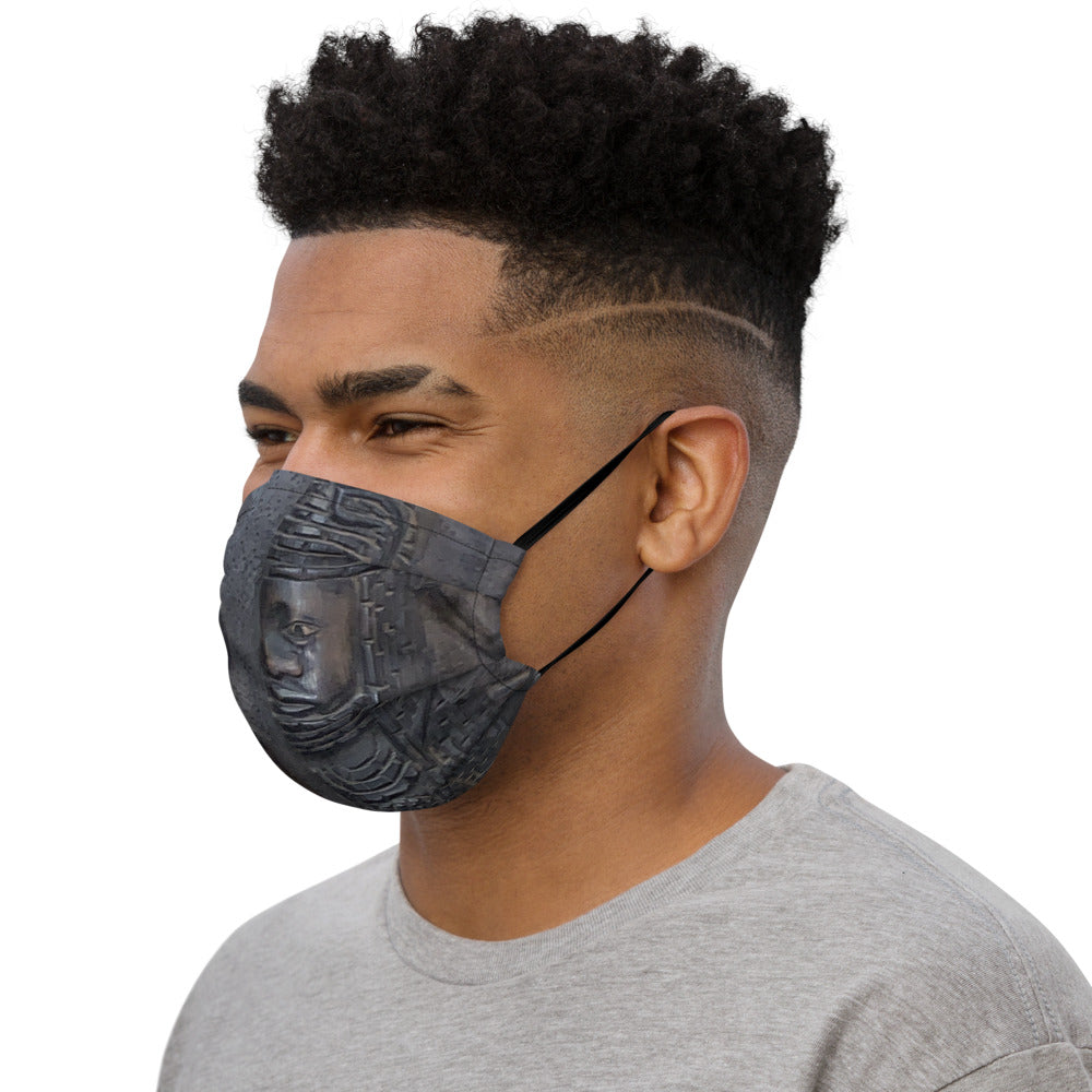 Stelle Wood Carving Premium face mask
