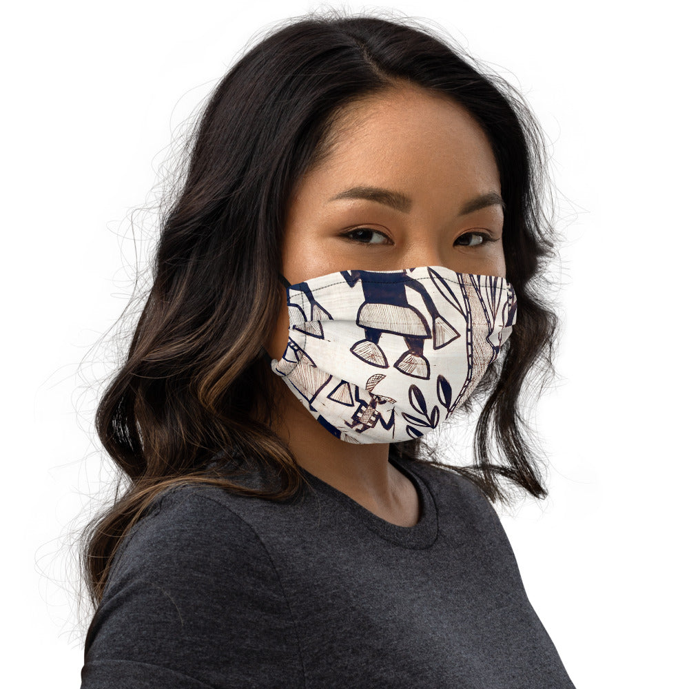 Stelle Mud Print Premium face mask