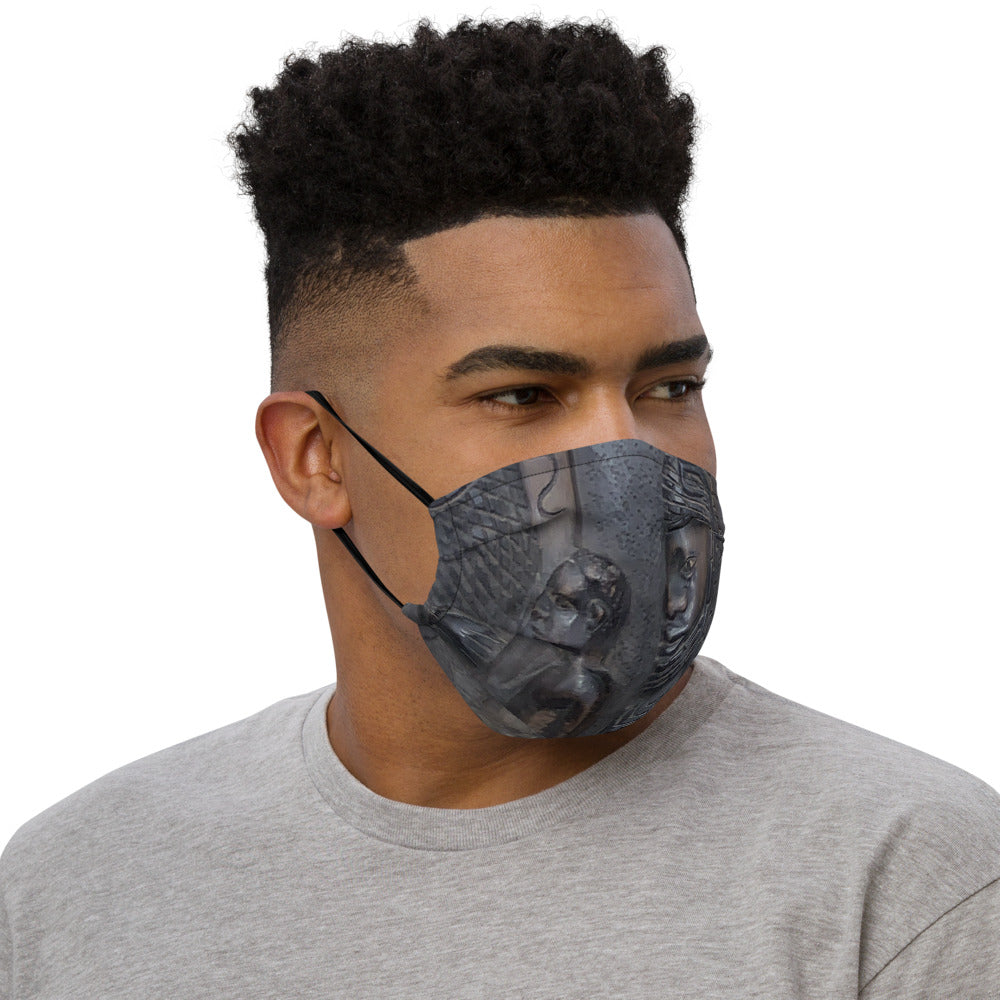 Stelle Wood Carving Premium face mask