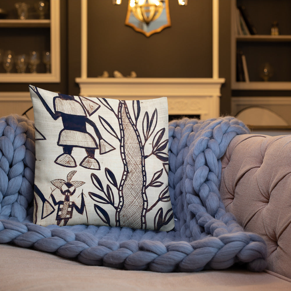 Stelle Mud Print Premium Pillow
