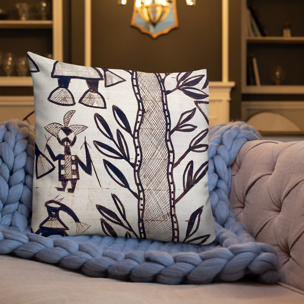 Stelle Mud Print Premium Pillow