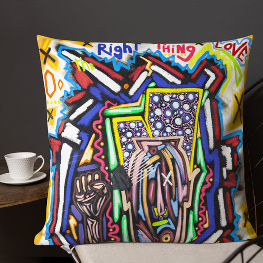 Radio Raheem Premium Pillow