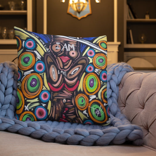I Am Love Premium Pillow