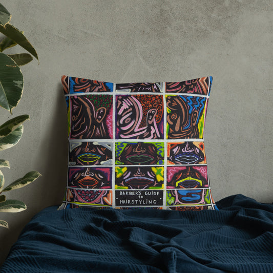 Graffiti Guide to Styling Premium Pillow