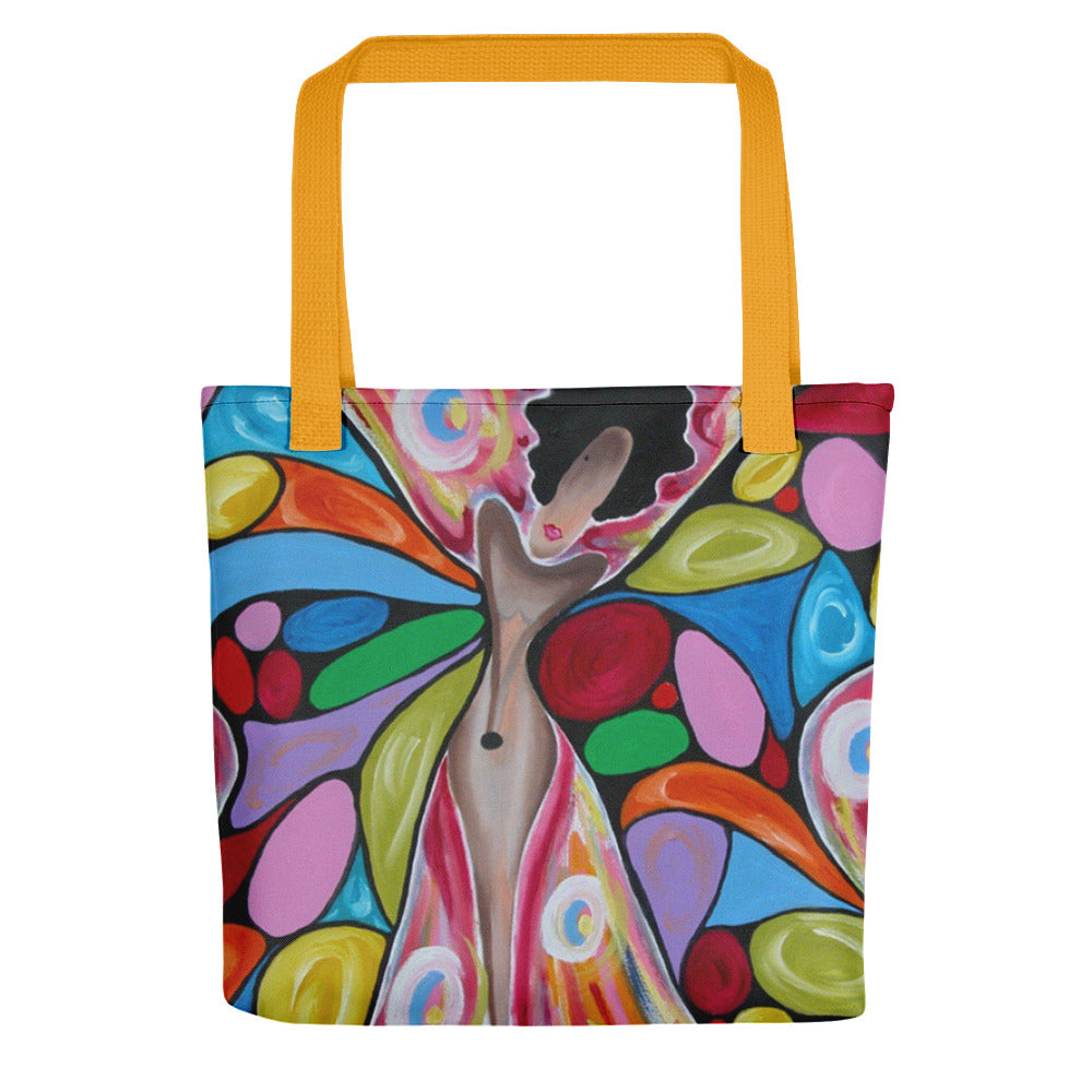 Black Butterfly Small Tote bag